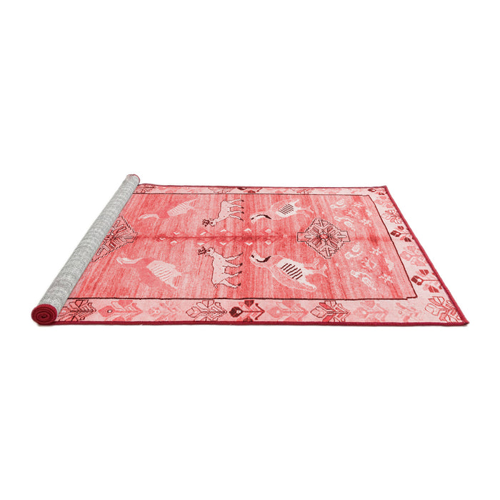 Traditional Red Washable Rugs