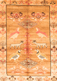Persian Orange Traditional Rug, tr835org