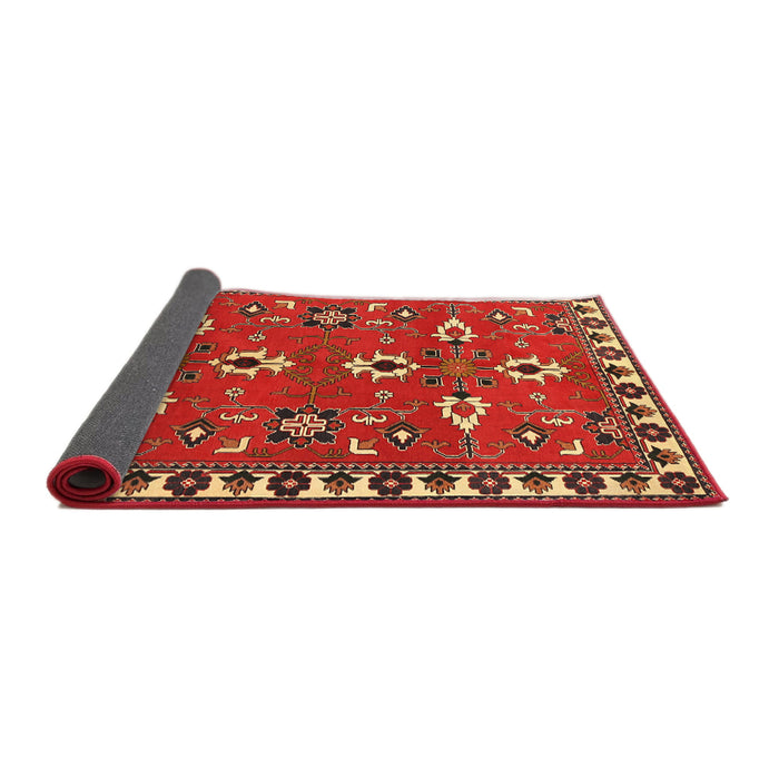Sideview of Traditional Red Persian Rug, tr836