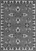 Persian Gray Traditional Rug, tr836gry