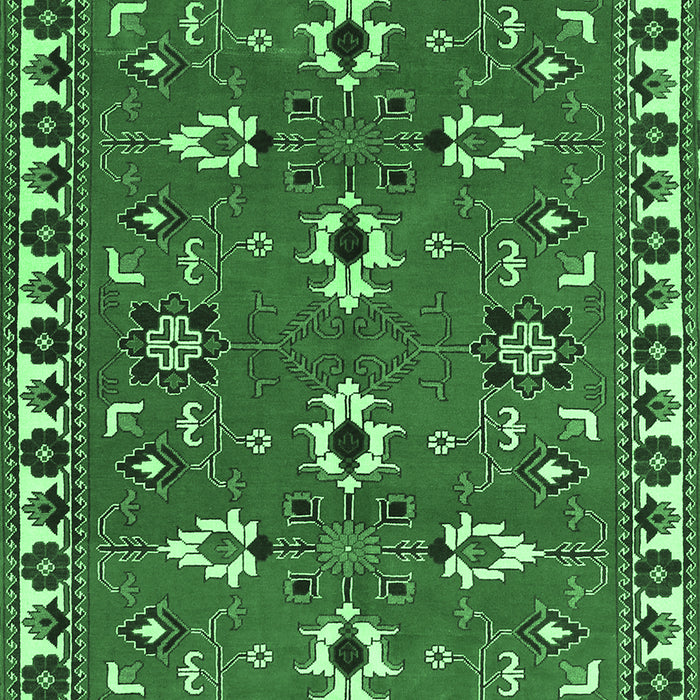 Persian Emerald Green Traditional Rug, tr836emgrn