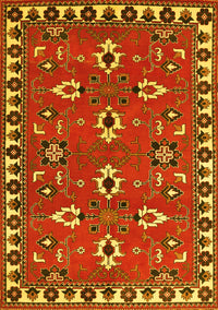 Persian Yellow Traditional Rug, tr836yw