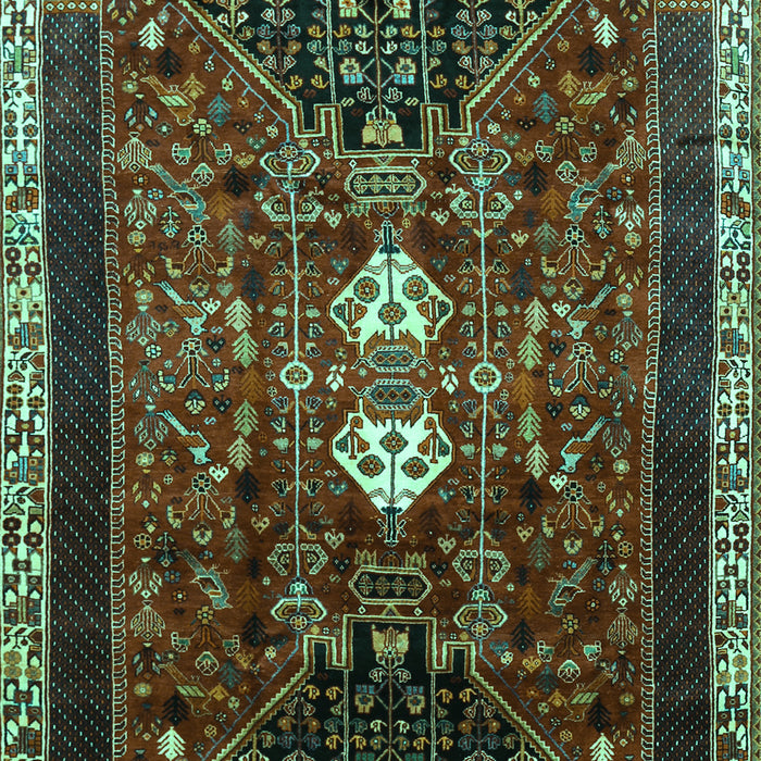 Persian Turquoise Traditional Rug, tr837turq