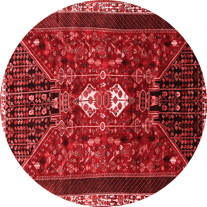 Machine Washable Persian Red Traditional Rug, wshtr837red