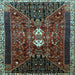 Square Persian Light Blue Traditional Rug, tr837lblu