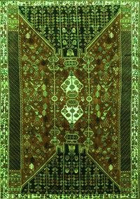 Persian Green Traditional Rug, tr837grn