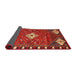 Sideview of Traditional Red Persian Rug, tr838