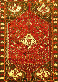 Persian Yellow Traditional Rug, tr838yw
