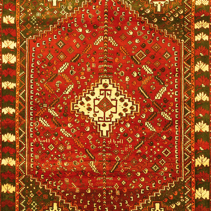 Persian Yellow Traditional Rug, tr838yw