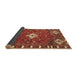 Sideview of Persian Brown Traditional Rug, tr838brn