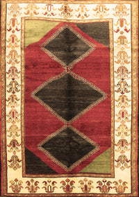 Persian Brown Traditional Rug, tr839brn
