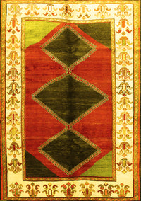 Persian Yellow Traditional Rug, tr839yw
