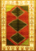 Persian Yellow Traditional Rug, tr839yw
