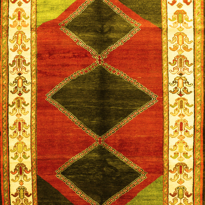 Persian Yellow Traditional Rug, tr839yw