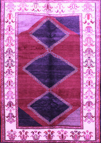 Persian Purple Traditional Rug, tr839pur
