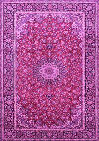 Medallion Pink Traditional Rug, tr83pnk