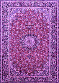 Medallion Purple Traditional Rug, tr83pur