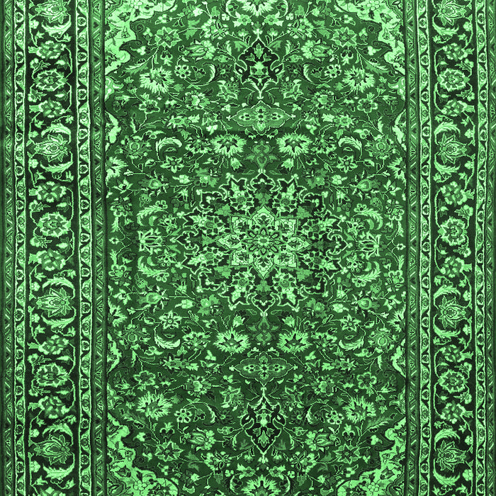 Persian Emerald Green Traditional Rug, tr840emgrn