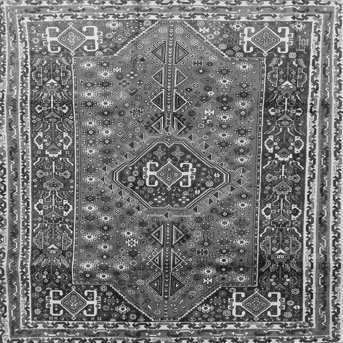 Serging Thickness of Persian Gray Traditional Rug, tr841gry
