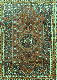 Persian Turquoise Traditional Rug, tr841turq