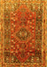 Persian Yellow Traditional Rug, tr841yw