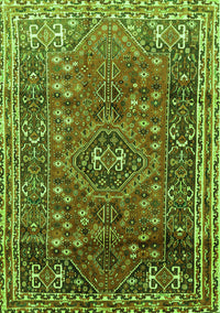 Persian Green Traditional Rug, tr841grn
