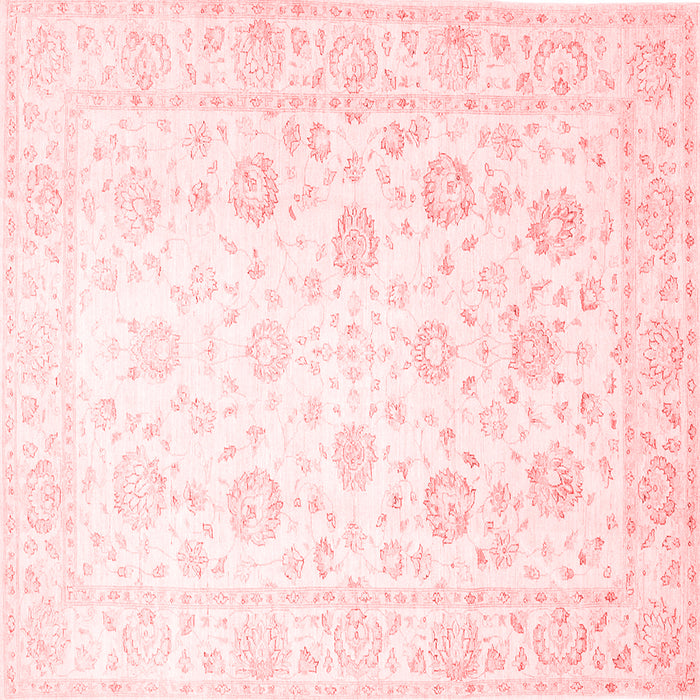 Machine Washable Oriental Red Traditional Rug, wshtr842red