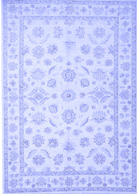 Oriental Blue Traditional Rug, tr843blu