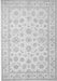 Oriental Gray Traditional Rug, tr843gry