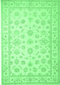 Oriental Emerald Green Traditional Rug, tr843emgrn