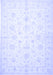 Oriental Blue Traditional Rug, tr844blu