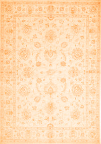 Oriental Orange Traditional Rug, tr844org