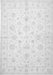 Oriental Gray Traditional Rug, tr844gry