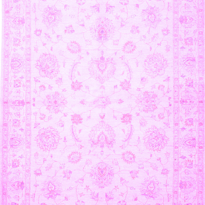 Machine Washable Oriental Purple Traditional Area Rugs, wshtr844pur