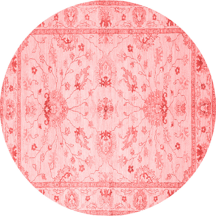 Machine Washable Oriental Red Traditional Rug, wshtr845red