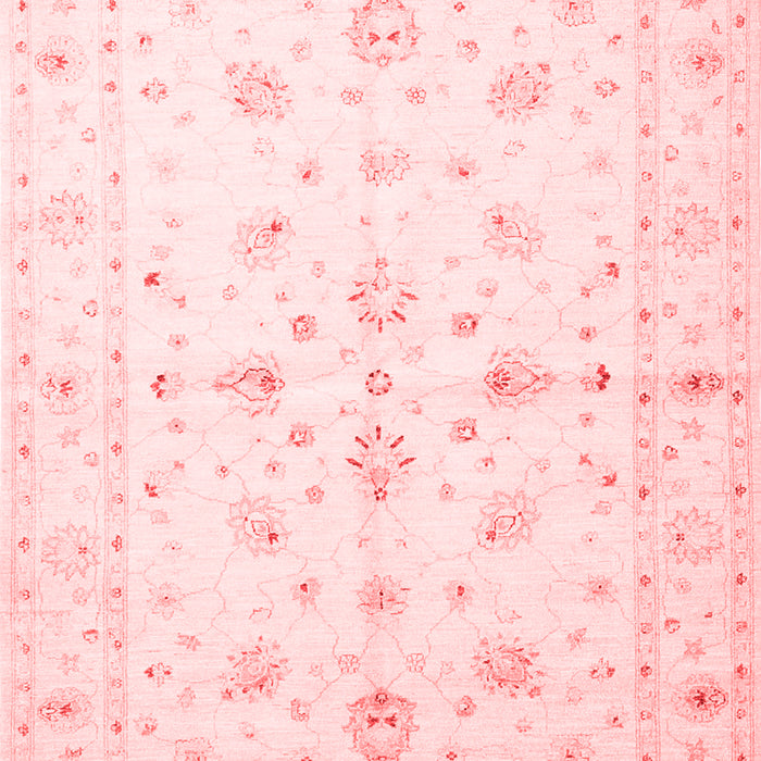 Machine Washable Persian Red Traditional Rug, wshtr846red