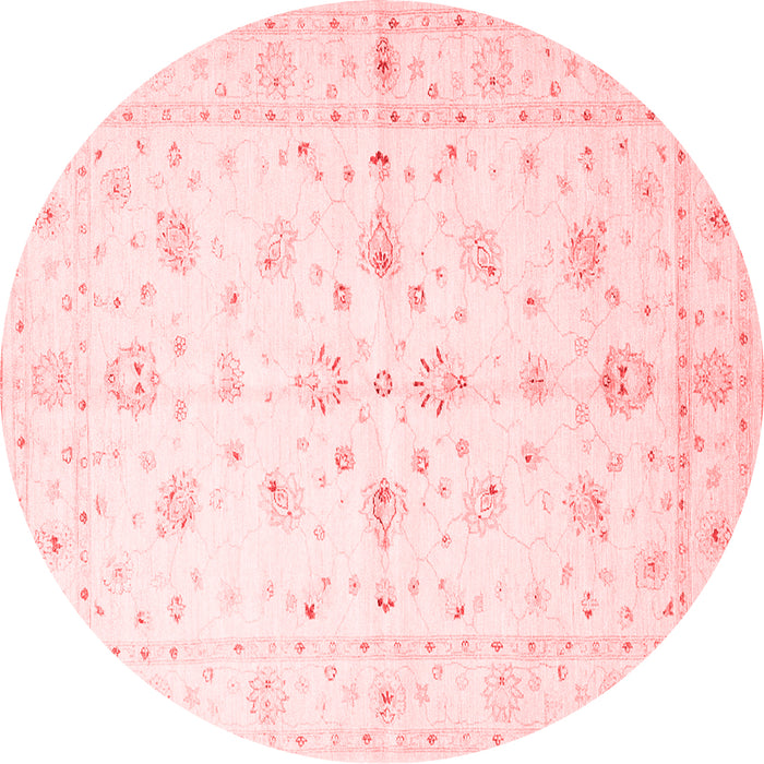 Machine Washable Persian Red Traditional Rug, wshtr846red