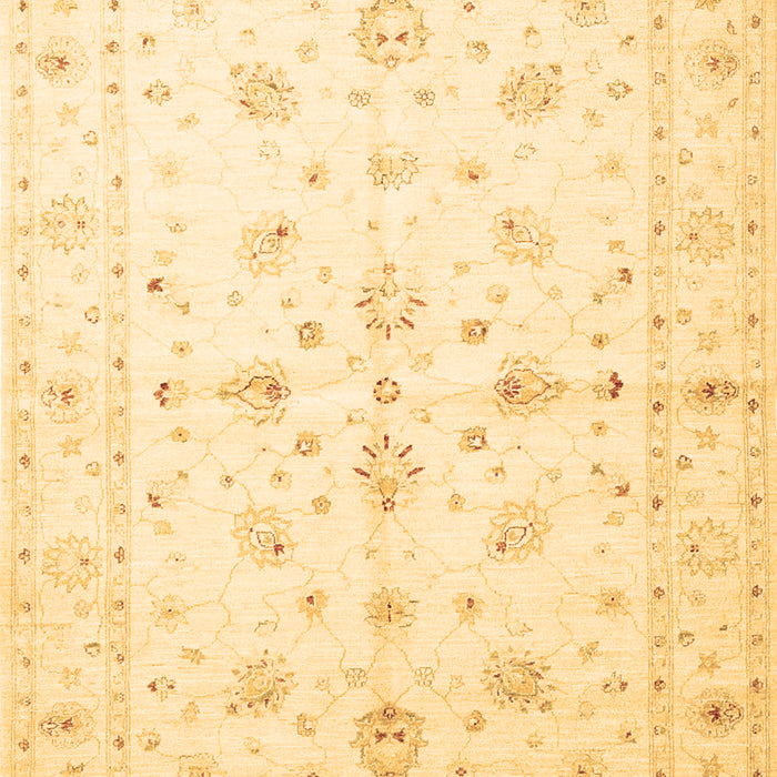 Machine Washable Persian Brown Traditional Rug, wshtr846brn