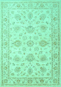 Persian Turquoise Traditional Rug, tr847turq