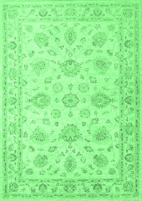 Persian Emerald Green Traditional Rug, tr847emgrn