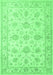 Persian Emerald Green Traditional Rug, tr847emgrn