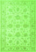 Persian Green Traditional Rug, tr847grn