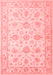 Persian Red Traditional Area Rugs