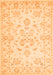 Persian Orange Traditional Rug, tr848org