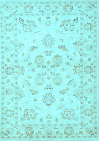 Persian Light Blue Traditional Rug, tr848lblu