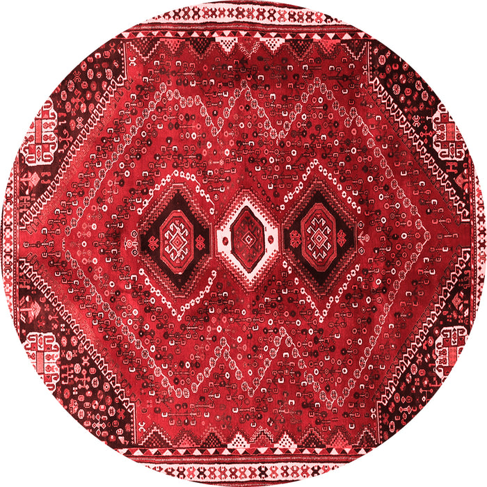 Machine Washable Persian Red Traditional Rug, wshtr849red