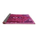 Sideview of Persian Pink Traditional Rug, tr849pnk