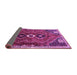 Sideview of Persian Purple Traditional Rug, tr849pur