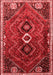 Persian Red Traditional Area Rugs