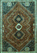 Persian Turquoise Traditional Rug, tr849turq